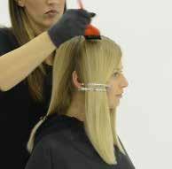 Place under section and apply Formula 2 to mid-lengths using a sidebrush technique, leaving ends
