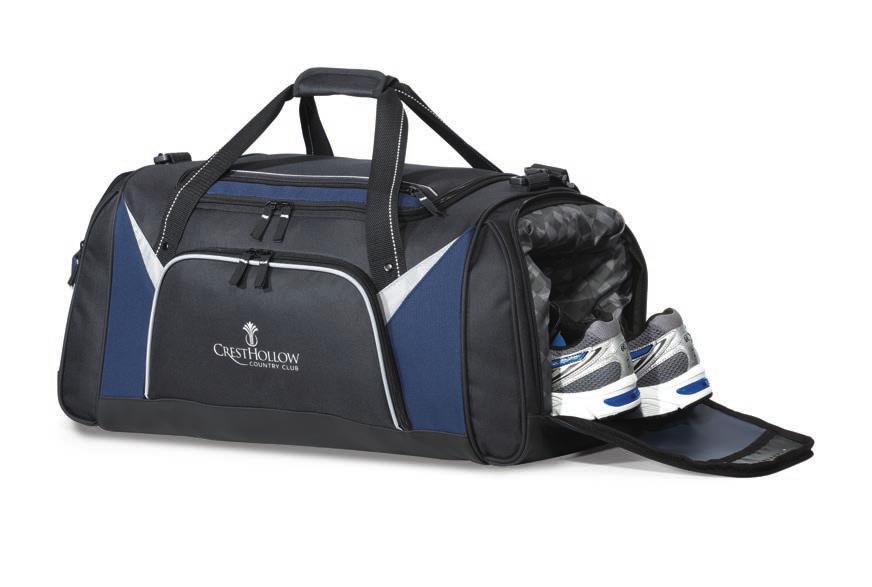 5W Description: 600D Polyester 420D Ripstop Dura-tec Polyester / Large main compartment features a padded laptop pocket (fits up to a 15" laptop) and dual mesh pockets