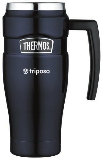 Thermos Sipp Travel Tumbler - 16 Oz. One hand push button operation lid 12 24 48 96+ 44.98 62.25 38.75 53.75 31.25 43.25 29.98 41.48 Colors: 80005 Black Size: 8H 2.