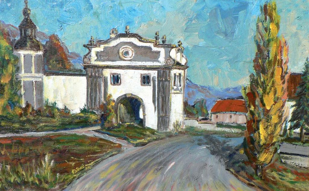 Piargská brána, B. Štiavnica, 2000, op.