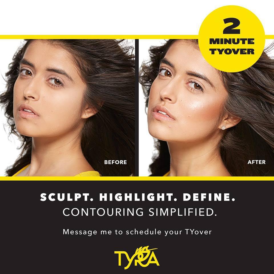Tyra Beauty 2 MINUTE LIGHT N SCULPT - Contour and Highlight Duo Lee Anne Speelman