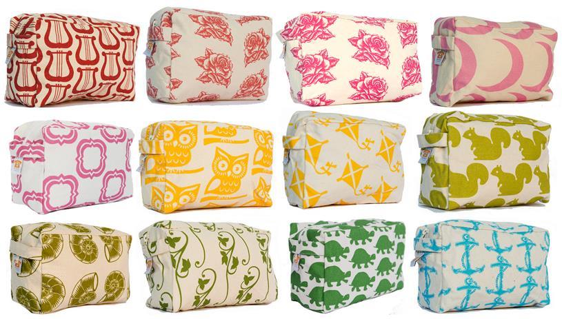 Cosmetic Bags (Retail: $20) All toiletries and essential lotions and potions can be easily toted in