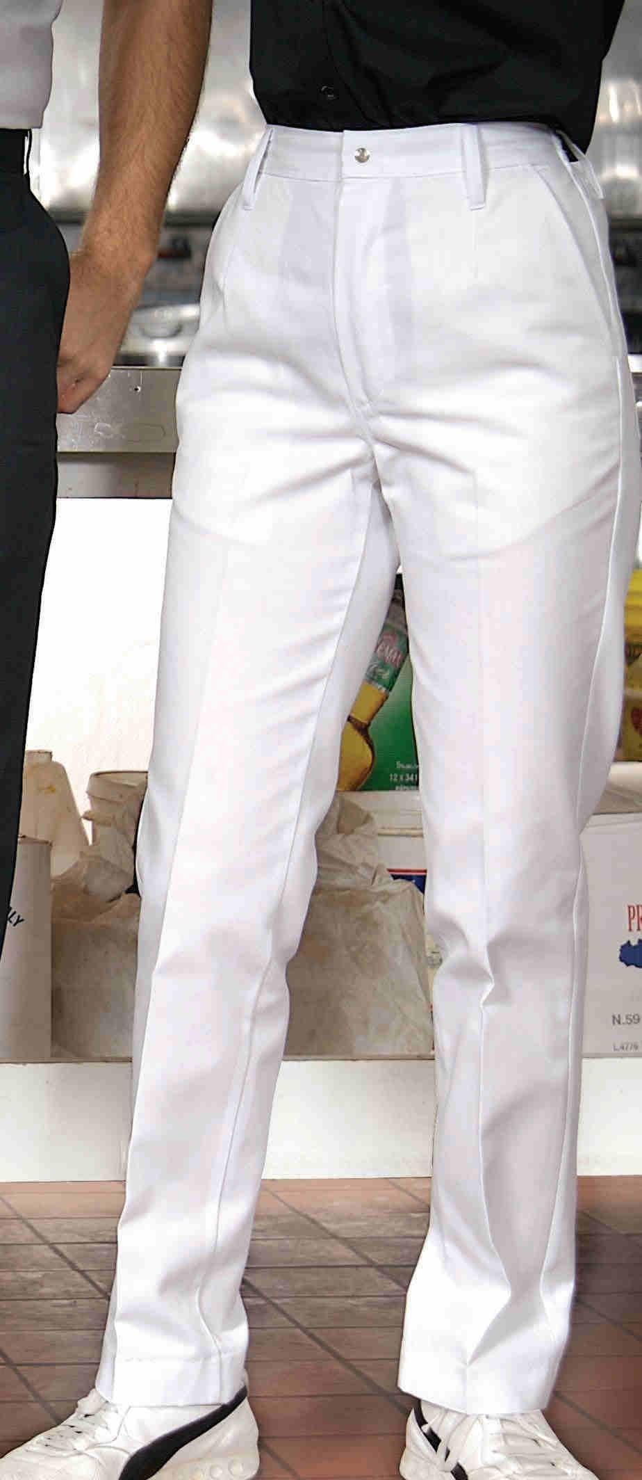 PLAIN FRONT CHEF PANTS We offer a wide range of chefs pants in colours and patterns that deliver sharp style and consistent comfort for every waistline.