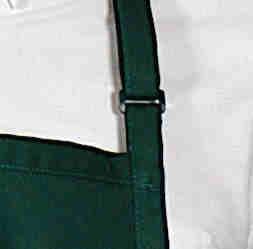 short Bib Apron The short styling borrows the well-established look of our Standard and Designer Bib Aprons and re-purposes it for use in a wide range of additional settings.