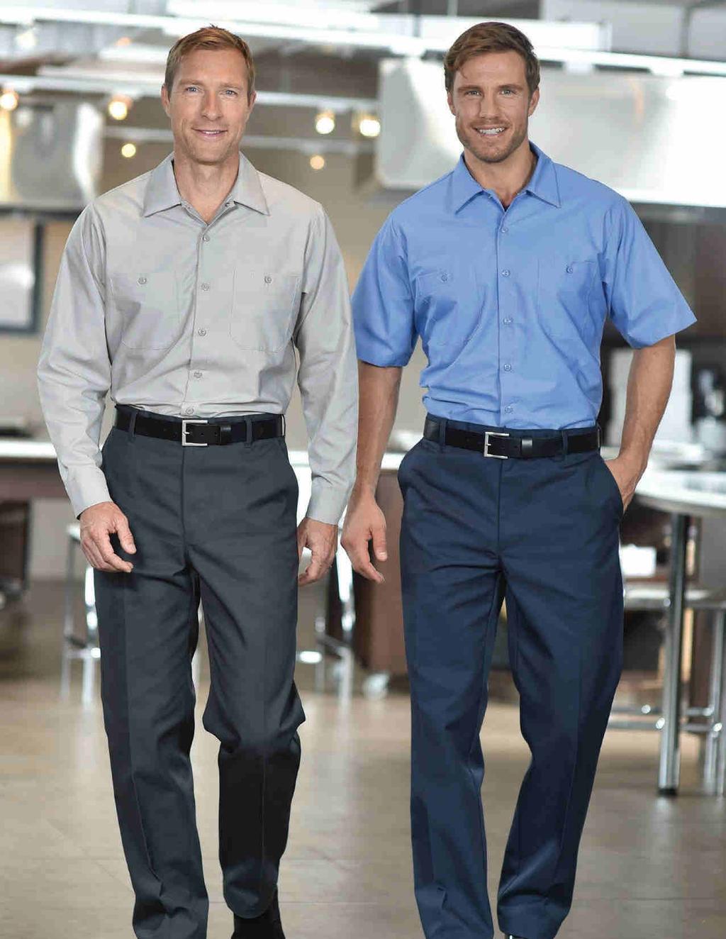 WORK SHIRTS 2350 2300 Work shirt - Poly/Cotton Perfect for a wide range of industries and work conditions.