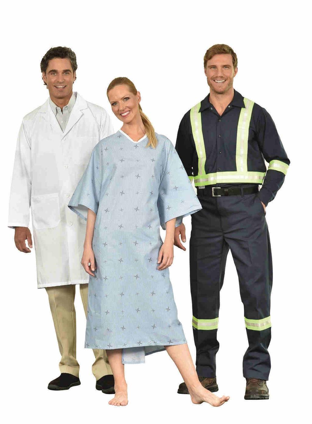 new PRODUCTS 6102 100% Cotton Lab Coats Details on page 50 1626 Printed Patient Gowns