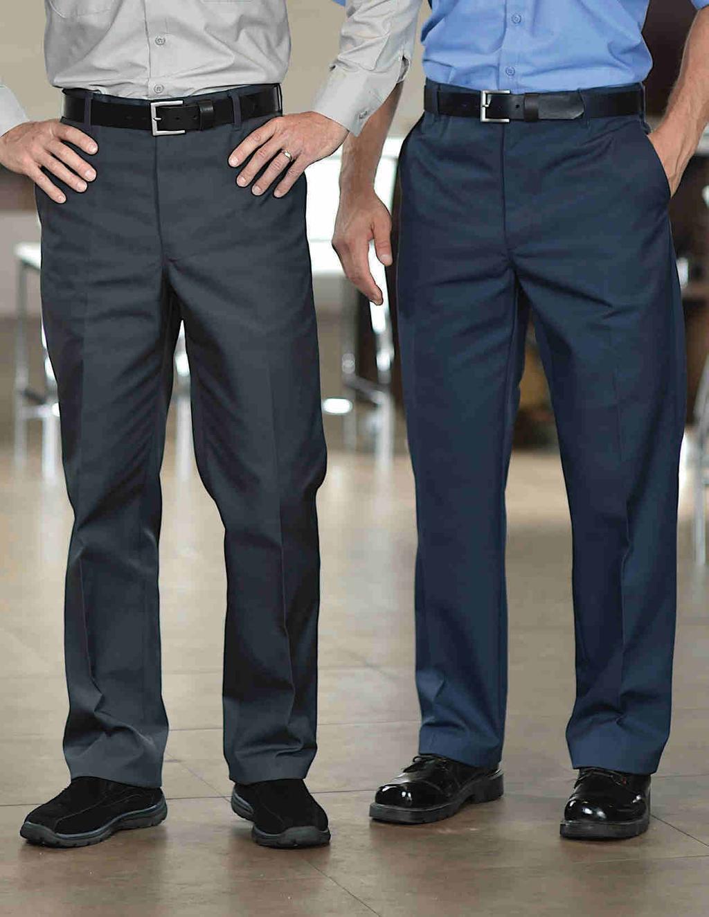 WORK PANTS Ideally suited to match our line of high quality work shirts, these work pants are durable, comfortable and well-made to provide