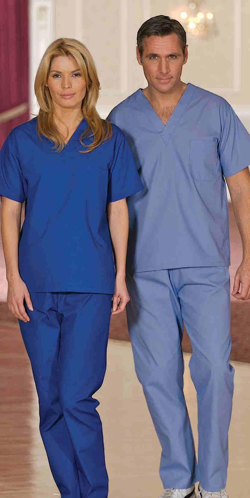 HEALTH CARE WEAR v-neck scrub Top Lightweight and breathable, it s an essential for almost every health care professional.
