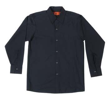 Male All Gripper Industrial Work Shirt per polybag INDUSTRIAL Style Fabric