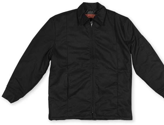 INDUSTRIAL Male Lined Panel Jacket sewn-in stays collar Style Fabric Pocket Color Sizes JL14 7.