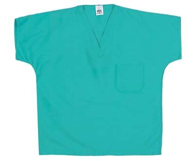 Medical Scrubs Unisex Reversible V-neck Scrub Top Old Style New Style Fabric