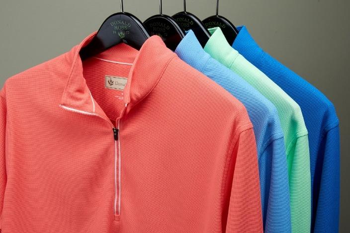 100% light weight, moisture wicking micropolyester.