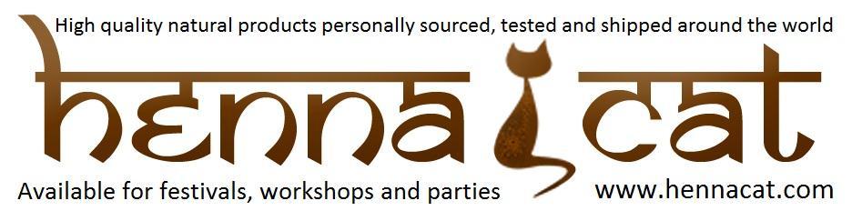 23 Hennacat Range of products Buy henna powder for body art and hair Hennacat Organic Rajasthani Henna for Body Art from 7.50 (including shipping) Jamila Henna for Body Art from 7.