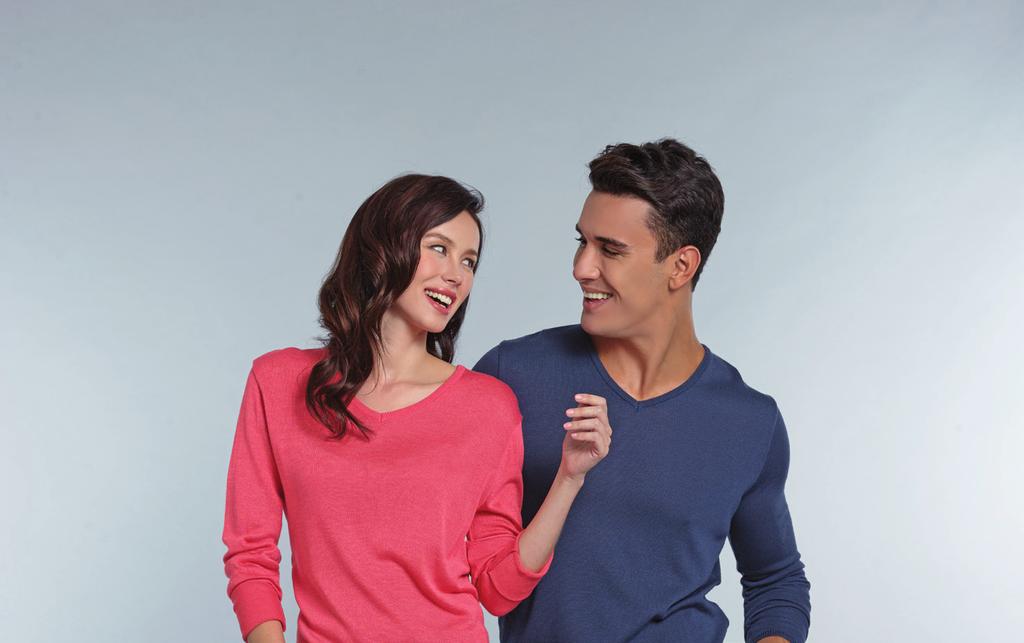 Interwoven with NEORON fibers, our knitted tops,