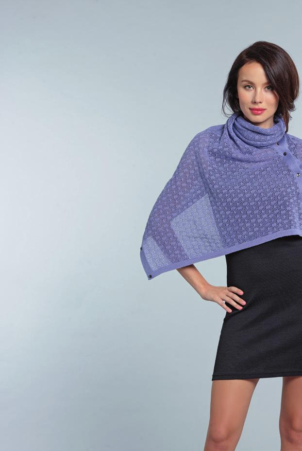 stylish reversible shawl that works great with a variety of stylings