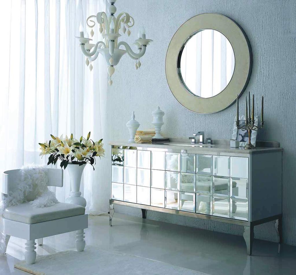 Crystal Sophistication The Crystal collection embodies the splendor of a bygone age of
