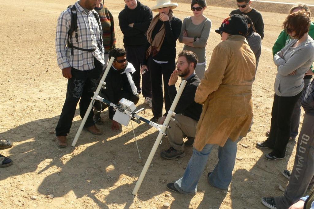 A new venture: a geophysics field school at Amarna CURRENT WORK AT AMARNA By Barry Kemp Between January 8 th and February 18 th, 2011, the Amarna expedition is hosting a field school devoted to
