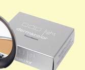 Owing to their high share of ultra-small particles, these pigments are also responsible for the translucent look which ensures that make-up with Dermacolor Light is