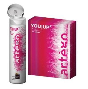 YOU UP2: SEMI-PERMANENT The hair toner created by Artègo to meet new requirements of salon clients who want a reliable color that helps avoid regrowth problems, a coloring action free from
