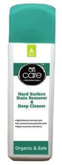Degreaser This advanced organic formulation is speciﬁcally designed to degrade oils, fats & greasy deposits. It can be used to deep clean greasy/oily surfaces without a trace of any sticky residue.