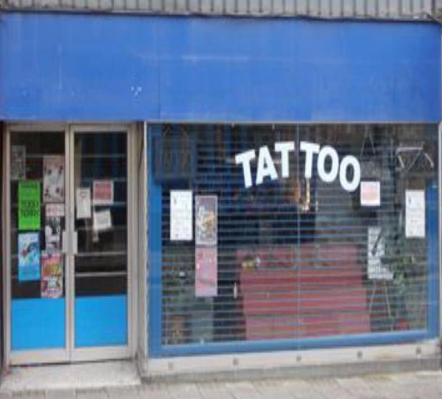 Blue Voodoo / Sun Tattoo / Flesh Wound Blue Voodoo Tattoo opened at 92 Commercial Street in 2013 Moved