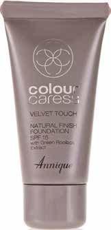 Velvet Touch Foundations SPF 15 30ml A beautifully soft foundation with light, natural coverage that glides onto the skin, leaving a