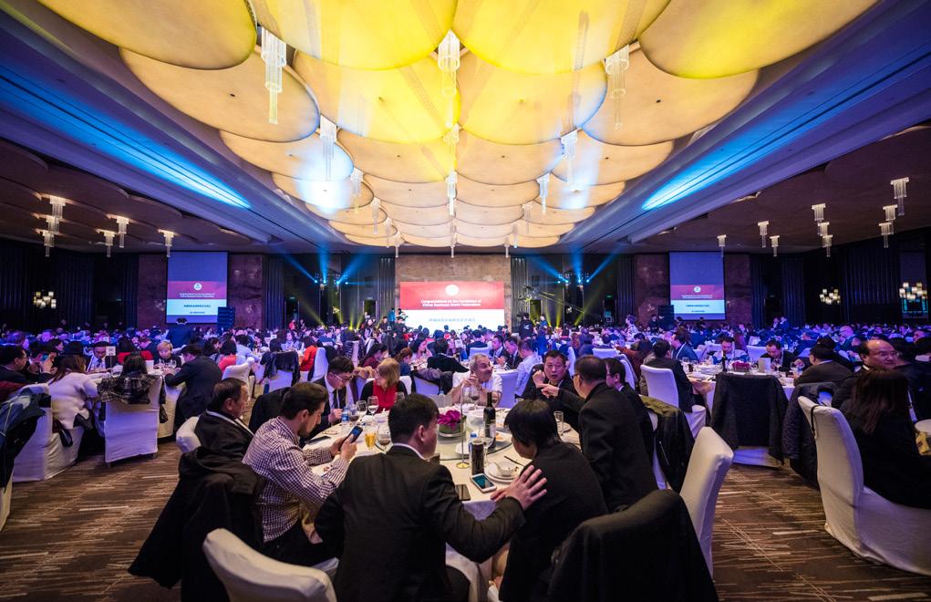Gala dinner at Hilton Shanghai Hongqiao to these new corporate planners, more than 60 association buyers attended the event probably the most important and difficult crowd to attract.