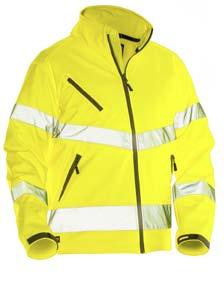 Reflective strips on the shoulders increases visibility from above. Adjustable waist. Material: 100% polyester, 280 g/m 2.