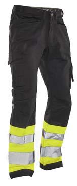 14 VISIBILITY CLOTHING VISIBILITY CLOTHING 15 2211 functional 2221 SERVICE TROUSERS High-visibility trousers with dirt panels at top front. Durable easy-care polyester/cotton.