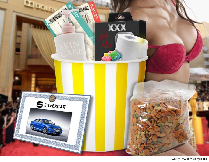 Case 2:16-cv-01061 Document 1-16 Filed 02/16/16 Page 2 of 3 Page ID #:116 2/12/2016 Oscars Gift Bag $200k Worth of Vacays, Sex Toys and Toilet Paper!