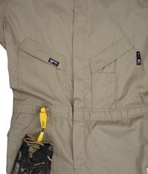 electricarc protection Pencil pocket on left chest