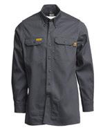 100% Cotton Twill with Moisture Management Finish-western-style pockets and yoke 8.