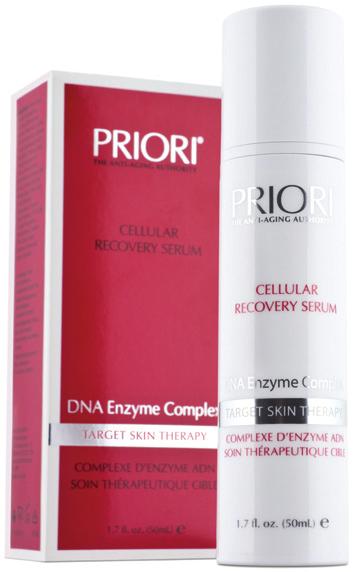 (4 ml) Also in PRIORI s Target Skin Therapy line: Cellular Recovery Serum with DNA Enzyme Complex DNA Enzyme Complex utilizes three different natural liposome encapsulated DNA repair enzymes from