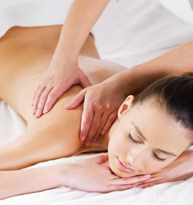 Massage Full Body Massage 35.00 60 minutes Full body massage a top to toe massage designed to relieve stress and promote a sense of well being. Luxury Back Massage 20.