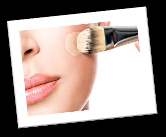 Applying the foundation If the foundation is in a jar, remove some from its container using a clean disposable spatula. Put it on a clean make-up palette.
