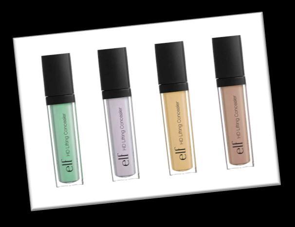 Concealers and colour correctors Before you begin to apply make-up to the face, inspect the skin and identify any areas that require concealing, such as blemishes, uneven
