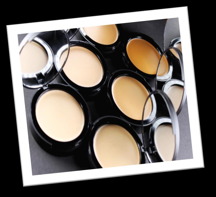Foundation-CREAM Cream foundations are oil based and blend easily on application.