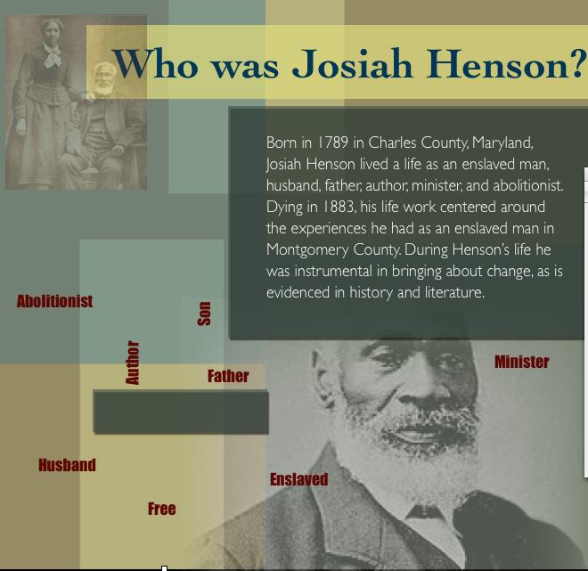 It will provide a sense of Henson s life and make connections to other events in American history that