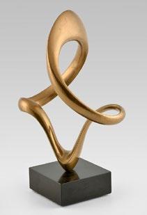 61B KIEFF, (Grediagia, Antonio dit) (1936-) Untitled Bronze with gilt