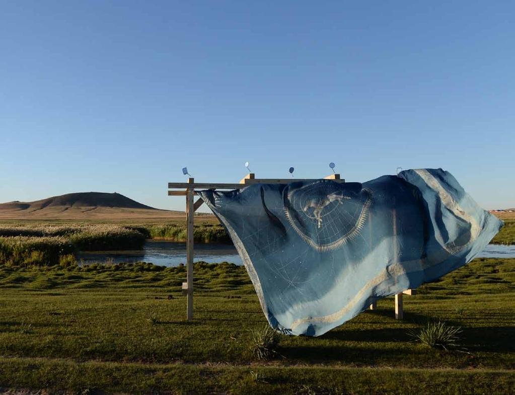 LAM 360 LAND ART MONGOLIA 4TH BIENNIAL Catching the Axis, Between the Sky and the Earth Lisa Batacchi 38 ---------- 39 ITALY / USA The Time of Discretion #1 Mixed media installation and performance