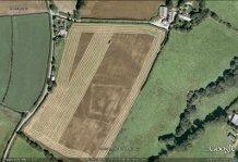 At around this time enclosed single farmsteads of a rectangular shape with usually a rampart and ditch appear, at first glance they could easily be mistaken for a Roman fortlet as this example