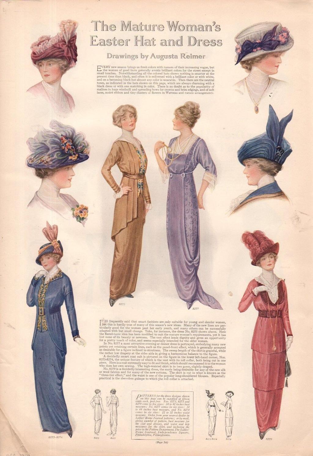 Figure 3: A page from the fashion section of a