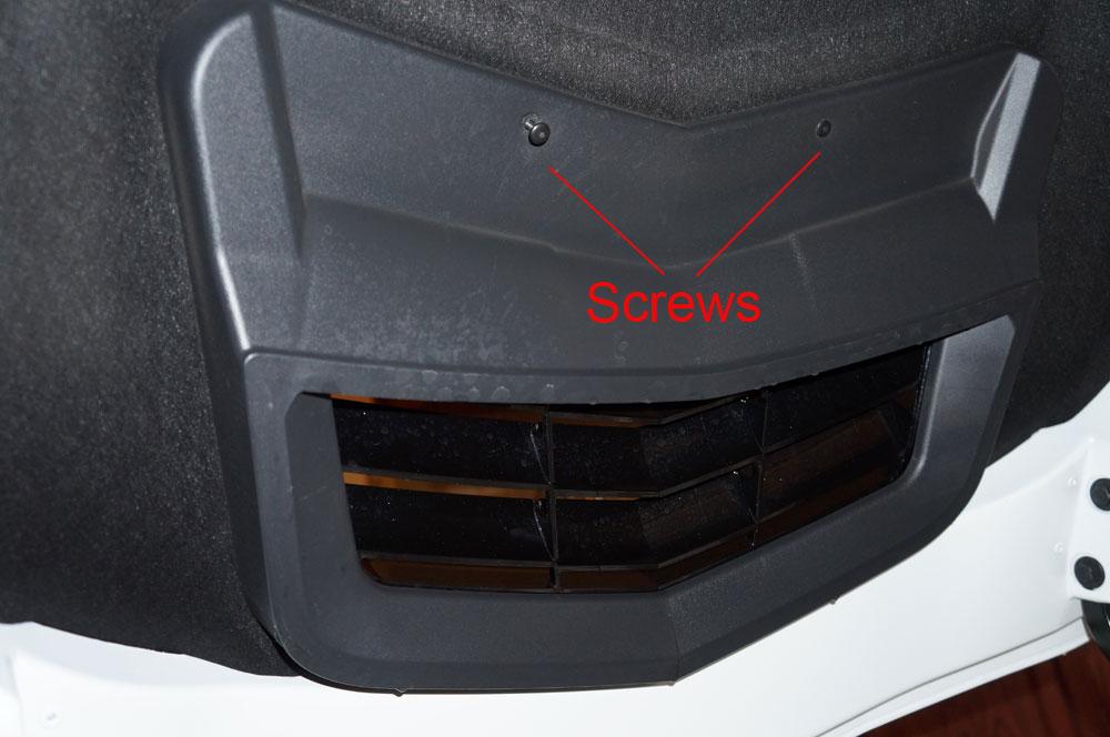 C7 Corvette Stingray Stinger Instruction These first couple steps to remove the hood vent are not necessary but I have found them to help installing the