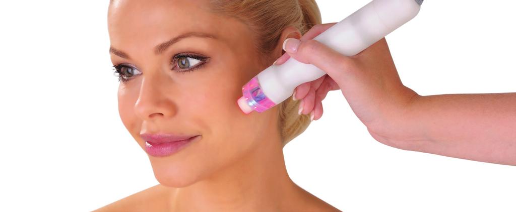 - Dual action technology combining LED light therapy with micro-current for enhanced skin.
