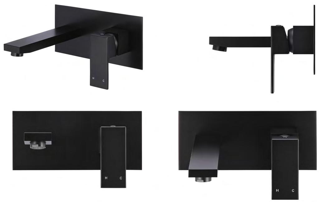 ARCHITECTS AND BUILDERS. MATTE BLACK TAPWARE IS BOTH GLAMOROUS AND STYLISH IN ANY SPACE.