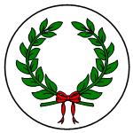 ORDER OF MASTERY OF ARMS Badge: A white baldric. Insignia: A white baldric.