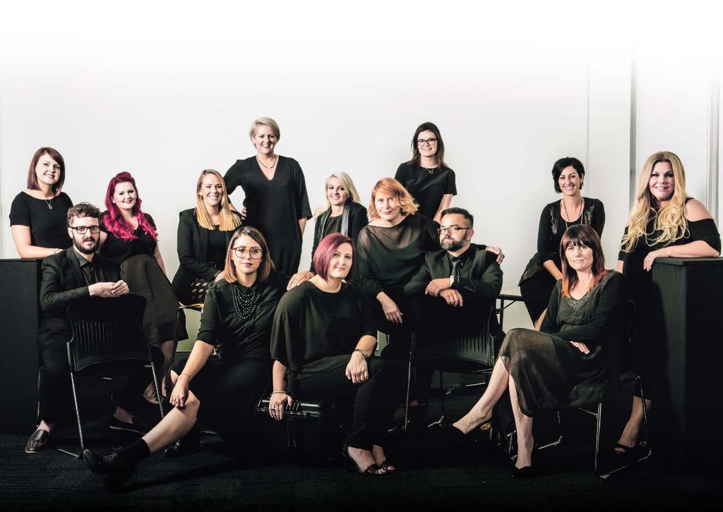 EXCELLENCE with exceptional brand coaches L'Oréal Professionnel education teams are fiercely passionate about sharing to help inspire and grow future hairdressers by passing on valuable insights,