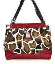 Cheryl Burgundy faux leather with double front pockets Code: 968198 One Bag.