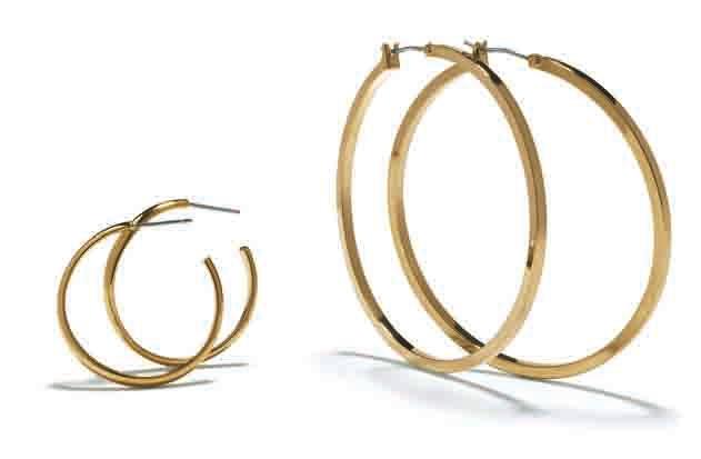 Size 39cm. Code: 580142 Price: $99.00 All Rounders A woman can never have enough hoops.