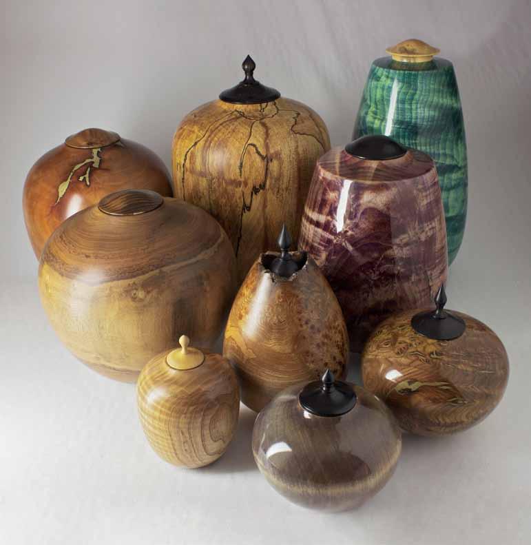 PHIl IrOnS Wood Turner Bespoke Urns & Keepsakes These wooden ash urns are truly special. All are individual crafted from salvaged timber by master woodturner Phil Irons.